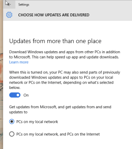 MSWIN10updatesharing